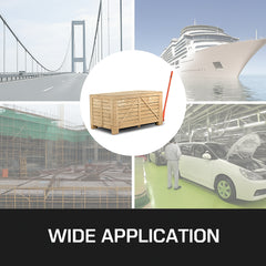 Prylever Bar 3T Capacity Steel Pry Lever Bar Heavy Duty with Wheels Prylever with 1.8 m Length Handle