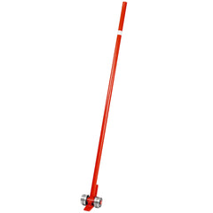Prylever Bar 3T Capacity Steel Pry Lever Bar Heavy Duty with Wheels Prylever with 1.8 m Length Handle