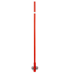 Prylever Bar 3T Capacity Steel Pry Lever Bar Heavy Duty with Wheels Prylever with 1.8 m Length Handle
