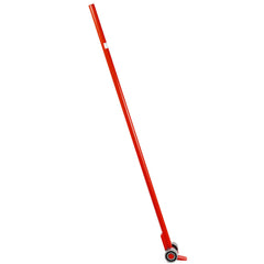 Prylever Bar 3T Capacity Steel Pry Lever Bar Heavy Duty with Wheels Prylever with 1.8 m Length Handle