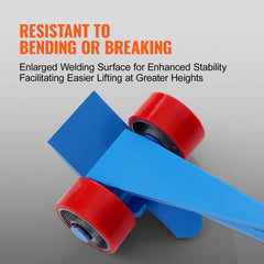 Pallet Buster, 152.4 cm Handle, 4 ton Weight Capacity, Q235 Carbon Steel, Heavy Duty Deck Wrecker Demolition Wood Pallet Tool Breaker Pry Bar Puller for Efficient and Effortless Board Removal