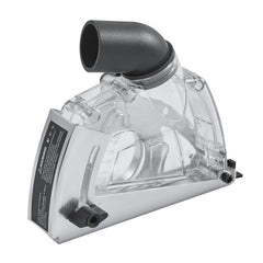 Cutting Dust Shroud for Angle Grinders, 100-125 mm Angle Grinder Dust Shroud with 6 Clamping Washers & 125 mm Diamond Grinding Cup Wheel, Adjustable Cutting Depth, Connect to Vacuum Cleaner