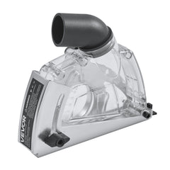 Cutting Dust Shroud for Angle Grinders, 100-125 mm Angle Grinder Dust Shroud with 6 Clamping Washers & 125 mm Diamond Grinding Cup Wheel, Adjustable Cutting Depth, Connect to Vacuum Cleaner