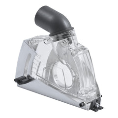 Cutting Dust Shroud for Angle Grinders, 100-125 mm Angle Grinder Dust Shroud with 6 Clamping Washers & 125 mm Diamond Grinding Cup Wheel, Adjustable Cutting Depth, Connect to Vacuum Cleaner
