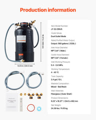 Spotless Deionized Water System Car Wash System with Handheld TDS Meter