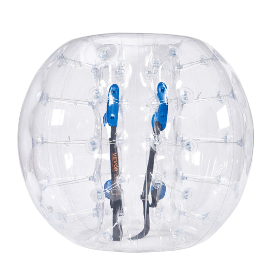 Inflatable Bumper Ball 1-Pack, 4FT/1.2M Body Sumo Zorb Balls for Teen & Adult, 0.8mm Thick PVC Human Hamster Bubble Balls for Outdoor Team Gaming Play, Bumper Bopper Toys for Garden, Yard, Park