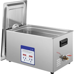 Digital Ultrasonic Cleaner 30L Ultrasonic Cleaning Machine 40kHz Sonic Cleaner Machine 316 & 304 Stainless Steel Ultrasonic Cleaner Machine with Heater & Timer for Cleaning Jewelry Glasses Watch