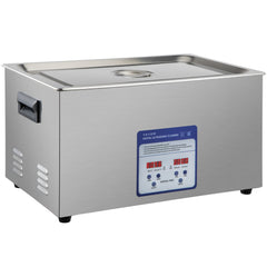 Digital Ultrasonic Cleaner 30L Ultrasonic Cleaning Machine 40kHz Sonic Cleaner Machine 316 & 304 Stainless Steel Ultrasonic Cleaner Machine with Heater & Timer for Cleaning Jewelry Glasses Watch