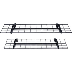 Garage Storage Shelving, 2 Pack, 48 x 12 in Heavy Duty Garage Shelves Wall Mounted, 400 lbs Load Capacity(Total) Garage Storage Rack Floating Shelves, Suitable for Shop, Shed, Garage Storage