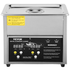 Digital Ultrasonic Cleaner 3L Ultrasonic Cleaning Machine 220V 50kHz Sonic Cleaner Machine 304 Stainless Steel Ultrasonic Cleaner Machine with Heater and Timer for Cleaning Jewelry Glasses Watch
