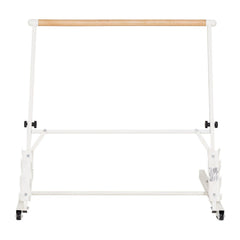 Ballet Barre, Freestanding Portable Barre Bar, Home Fitness Exercise Equipment for Abs, Arms, Strength, and Cardio, Easy to Store Foldable Stretching Dance Bars, 4 Level Height Adjustable