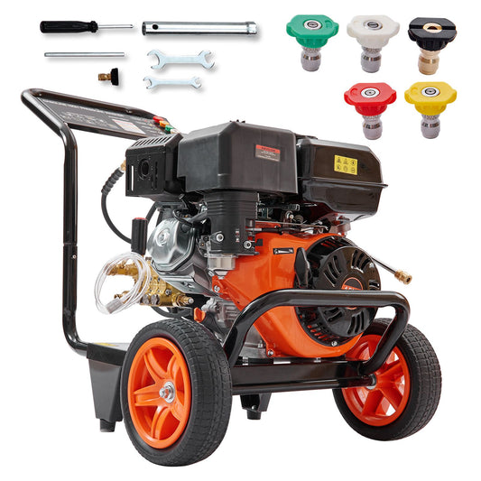 Gas Pressure Washer Gas Powered Washer 4400 PSI 4.0 GPM 390cc 5 Nozzles