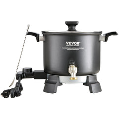 Wax Melter for Candle Making, 5 Liter Large Electric Wax Melting Pot Easy Pour Spout, 4-level Temperature Control, Easy Clean for Candle Soap Cream Beauty Bulk Production Business or Home