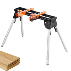 Miter Saw Stand 330lbs Load Capacity Steel 29.1"-32.9" Adjustable Height
