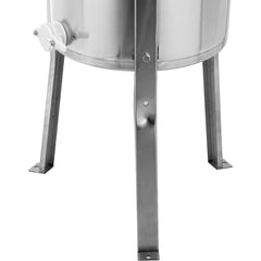 4 Frame Electric Honey Extractor Beekeeping 120 W Motor 2 Clear Lids