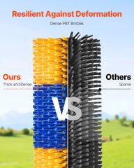 Livestock Scratching Brush 3Pcs Itch Relief Horse Scratcher Brush 17.1 in