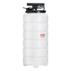 Fluid Extractor, 15 Liters Capacity, Pneumatic/Manual Oil Changer Vacuum Fluid Extractor with Dipstick and Liquid Suction Hose, Oil Extractor Change Pump for Automotive Fluids Vacuum Evacuation