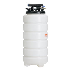 Fluid Extractor, 15 Liters Capacity, Pneumatic/Manual Oil Changer Vacuum Fluid Extractor with Dipstick and Liquid Suction Hose, Oil Extractor Change Pump for Automotive Fluids Vacuum Evacuation