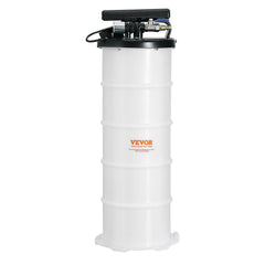 Fluid Extractor, 6.5 Liters Capacity, Pneumatic/Manual Oil Changer Vacuum Fluid Extractor with Dipstick and Liquid Suction Hose, Oil Extractor Change Pump for Automotive Fluids Vacuum Evacuation