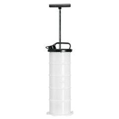 Fluid Extractor, 6.5 Liters Capacity, Manual Hand-Operated Oil Changer Vacuum Fluid Extractor with Dipstick and Suction Hose, Oil Extractor Change Pump for Automotive Fluids Vacuum Evacuation