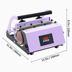 Tumbler Heat Press Machine 11-30oz Mug Press Sublimation Tumblers Purple