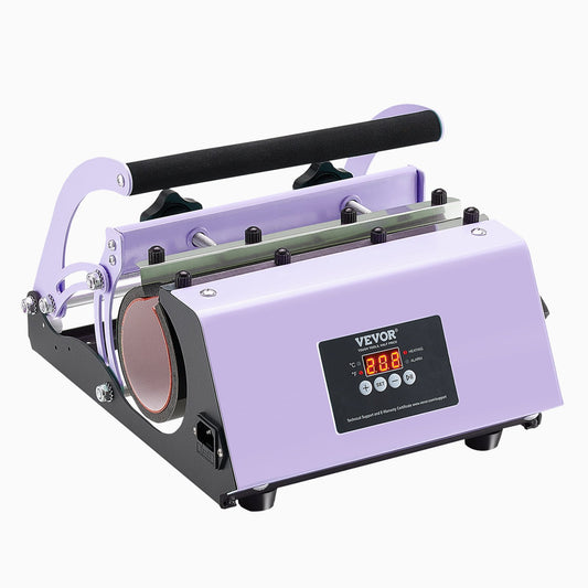 Tumbler Heat Press Machine 11-30oz Mug Press Sublimation Tumblers Purple