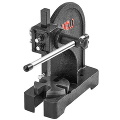 Arbor Press, 0.5 Ton Manual Arbor Press, 11.68" Maximum Height, Cast Iron Heavy-duty Manual Desktop Arbor Press, Precision Hand Press for Stamping, Bending, Stretching, Forming