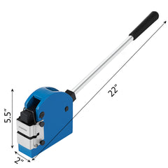 Vevor 2-in-1 Shrinker & Stretcher Set 2 Steel Jaws Sheet Metal Bender Manual Machine