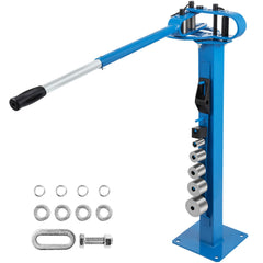 YP-38 Metal Bender 1"-3" Flat Bar Square Rod Bending 7 Dies w/ Floor Stand
