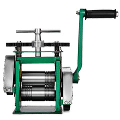 Combination Rolling Mill Machine Roller Width: 120 mm, Roller Diameter: 55 mm Rolling Mill Jewellery 85mm Roller Width Flat Rolling Manual Jewelry Press Tabletting Tool Jewelry DIY Tools