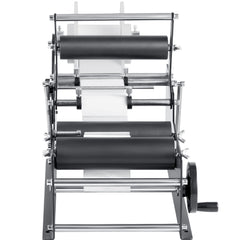 Manual Round Labeling Machine, 15-20pcs/min, Bottle Label Applicator for Round Bottles, Adjustable Manual Round Bottle Labeler Suitable for Round Bottle Diameter 20-120 mm (with Pressing Bar)