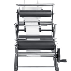 Manual Round Labeling Machine, 15-20pcs/min, Bottle Label Applicator for Round Bottles, Adjustable Manual Round Bottle Labeler Suitable for Round Bottle Diameter 20-120 mm (with Pressing Bar)