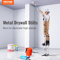 Drywall Stilts Aluminum Tool Stilts 45.7-76.2cm Adjustable Painting Taping