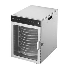 12 Trays Rotary Food Dehydrator Machine Stainless Steel 800W Fruit Drying