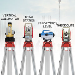 Super Combination 1.65m Aluminum Tripod + 5m Staff For Rotary Laser Leveltop