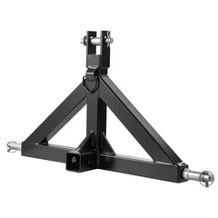 3 Point Hitch Receiver with 2 in Receiver, 3pt Quick Hitch Attachment, 3,000 lbs Capacity, Heavy Duty Tractor Tow Drawbar Adapter, Compatible with Kubota, Mahindra, John Deere, Massey Ferguson