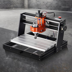 CNC Router Machine, 120W, 3 Axis GRBL Control Wood Engraving Carving Milling Machine Kit, 11.81 x 7.87 x 2.83 in / 300 x 200 x 72 mm Working Area 1200 RPM for Wood Acrylic MDF PVC Plastic Foam