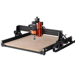 CNC Router Machine, 300W, 3 Axis GRBL Control Wood Engraving Carving Milling Machine Kit, 15.75 x 15.75 x 2.36 in / 400 x 400 x 60 mm Working Area 1200 RPM for Wood Acrylic MDF PVC Plastic Foam