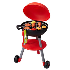 28 PCS BBQ Grill Playset, Kids Toys Kitchen Playset with Sound & Light, Little Chef Play, Interactive Grill Play Food Cooking Playset Barbecue Toy Grill for Toddlers Boys Girls 3-5 Birthday Gift