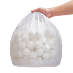 Pool Filter Balls for Sand Filter, 2.1 kg, Filter Balls Replace Pool Filter Sand, Reusable Polyester Fiber Filter Media Balls with Wash Bag, for Swimming Pool Above Ground Pool Aquarium Tank