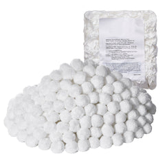 Pool Filter Balls for Sand Filter, 2.1 kg, Filter Balls Replace Pool Filter Sand, Reusable Polyester Fiber Filter Media Balls with Wash Bag, for Swimming Pool Above Ground Pool Aquarium Tank