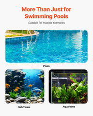 Pool Filter Balls for Sand Filter, 1.83 kg, Filter Balls Replace Pool Filter Sand, Reusable Blue Polyester Fiber Filter Media with Wash Bag, for Swimming Pool Aquarium Tank Above Ground Pool