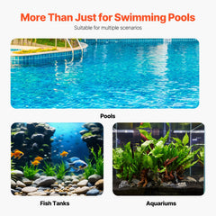 Pool Filter Balls for Sand Filter, 1.83 kg, Filter Balls Replace Pool Filter Sand, Reusable Blue Polyester Fiber Filter Media with Wash Bag, for Swimming Pool Aquarium Tank Above Ground Pool