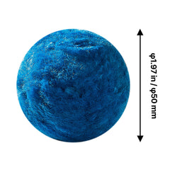 Pool Filter Balls for Sand Filter, 1.83 kg, Filter Balls Replace Pool Filter Sand, Reusable Blue Polyester Fiber Filter Media with Wash Bag, for Swimming Pool Aquarium Tank Above Ground Pool