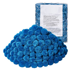 Pool Filter Balls for Sand Filter, 1.83 kg, Filter Balls Replace Pool Filter Sand, Reusable Blue Polyester Fiber Filter Media with Wash Bag, for Swimming Pool Aquarium Tank Above Ground Pool