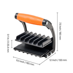 Plywood Carrier, 90.7 kg Single Clamp Capacity, 2 Pack Adjustable Drywall Carrying Tool for 0-25.4 mm Thickness Boards, Plywood Carrier with Non-Slip Grips for Plastic Boards, Plywood, Drywall