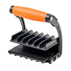 Plywood Carrier, 90.7 kg Single Clamp Capacity, 2 Pack Adjustable Drywall Carrying Tool for 0-25.4 mm Thickness Boards, Plywood Carrier with Non-Slip Grips for Plastic Boards, Plywood, Drywall