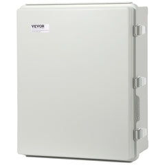 Outdoor Electrical Junction Box, 350 x 250 x 150 mm, ABS Plastic Electrical Enclosure Box with Hinged Cover Stainless Steel Latch, IP67 Dustproof Waterproof for Outdoor Electrical Projects