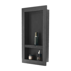 Shower Niche 40.6 x 71.1 x 10.2 cm Recessed Wall Shelf for Bathroom