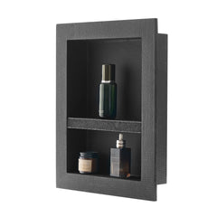 Shower Niche 40.6 x 50.8 x 10.2 cm Recessed Wall Divider Shelf Bathroom
